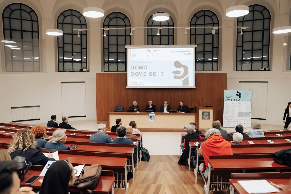 Convegno \\\"Uomo, dove sei?\\\" presso Aula Magna Pontificia Università Gregoriana