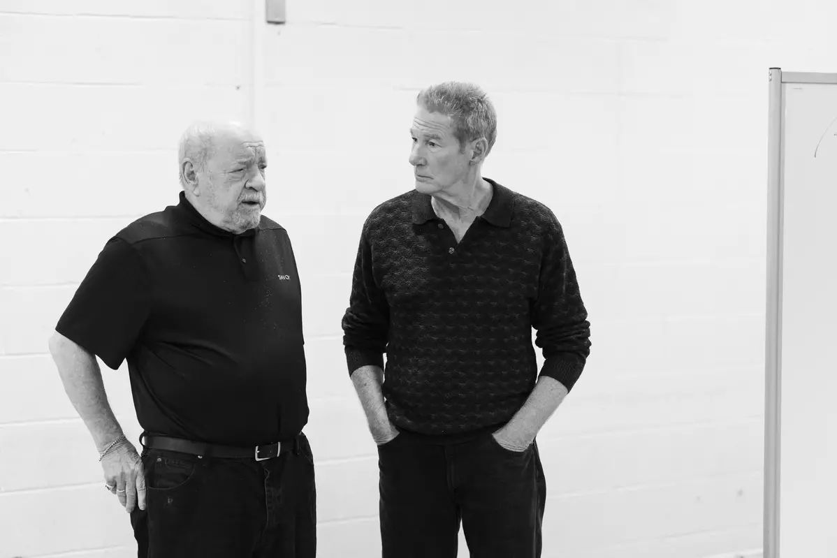 Paul Schrader e Richard Gere sul set di Oh, Canada - I tradimenti