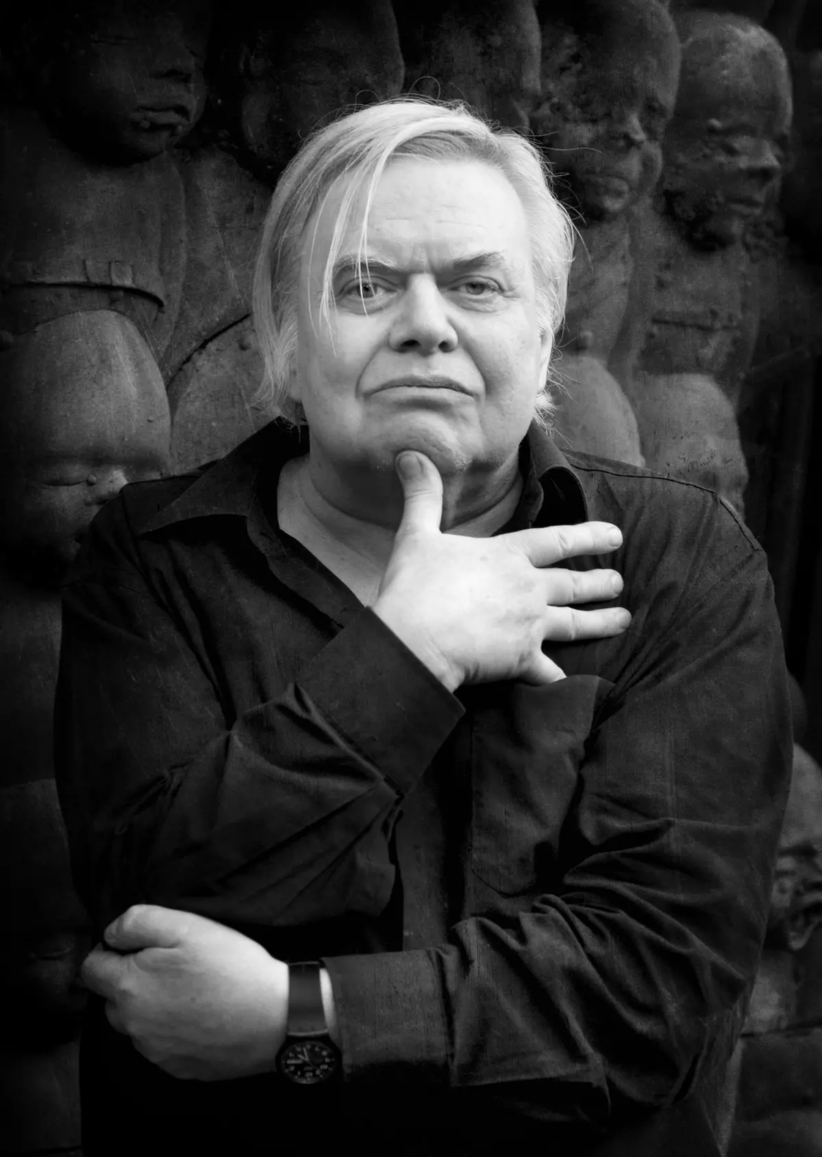 H.R Giger oggi - Foto Annie Bertram