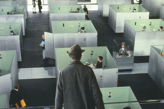 Jacques Tati in Playtime