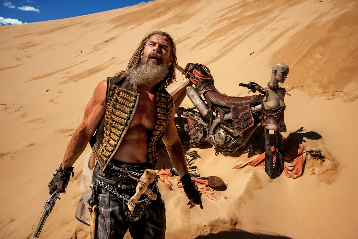 Chris Hemsworth in Furiosa: A Mad Max Saga - Courtesy of Warner Bros.