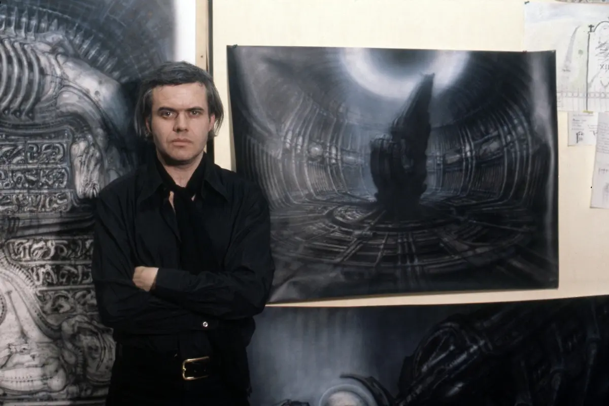 H.R. Giger - Foto Mia Bonzanigo