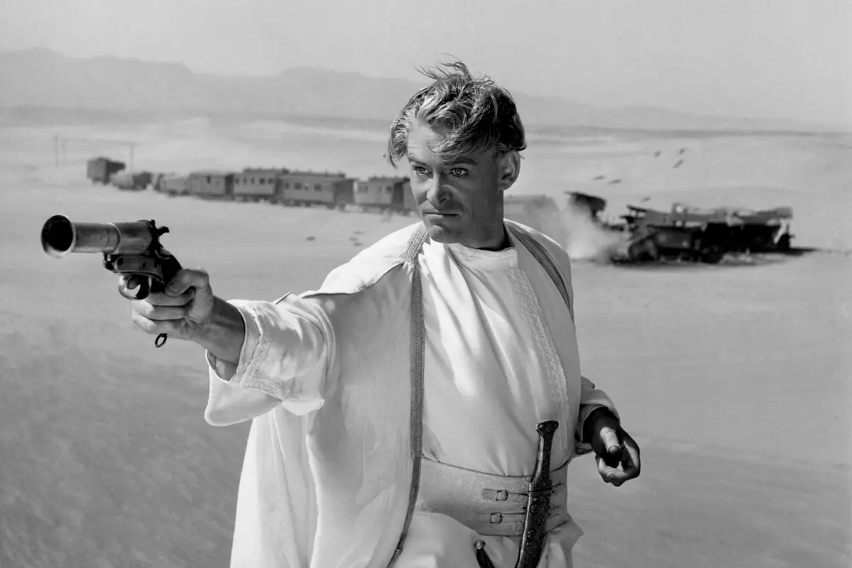 Peter O\\'Toole starred in the 1962 Academy Award\\u00AE-winning film \"Lawrence of Arabia.\" O\\'Toole was nominated in the Best Actor category for his role of T.E. Lawrence. Restored by Nick & jane for Dr. Macro\\'s High Quality Movie Scans Website: http:www.doctormacro.com. Enjoy!