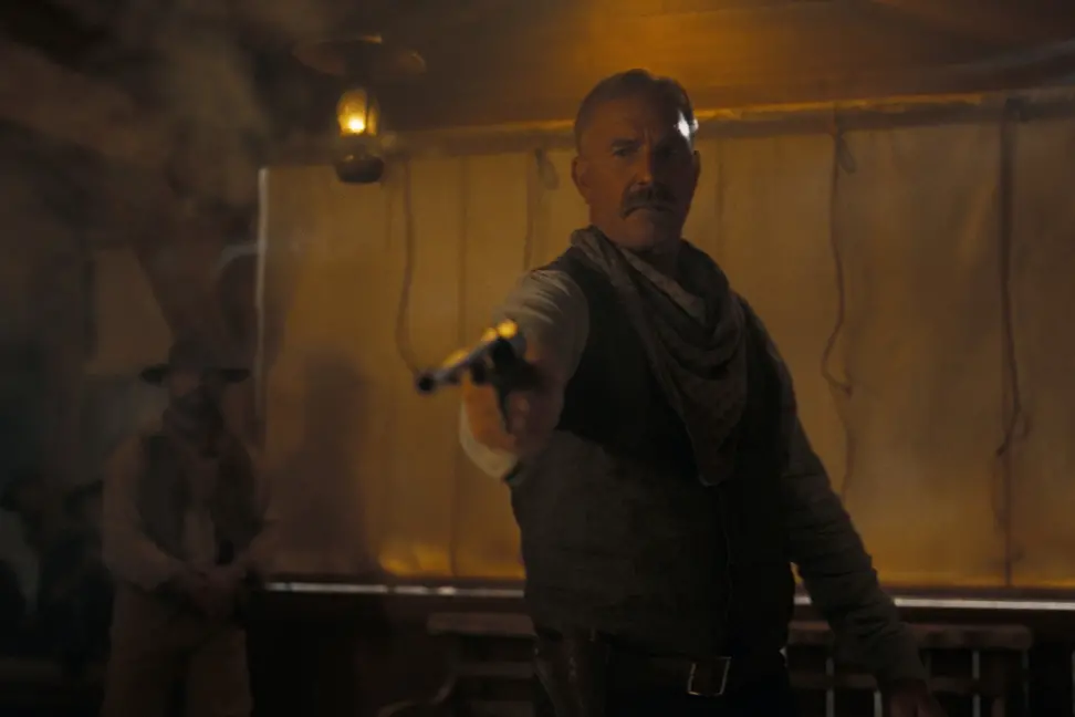 KEVIN COSTNER as Hayes Ellison in New Line Cinema\\'s Western drama \"Horizon: An American Saga\\u201D Chapter One, a Warner Bros. Pictures release. , Courtesy of Warner Bros. Pictures
