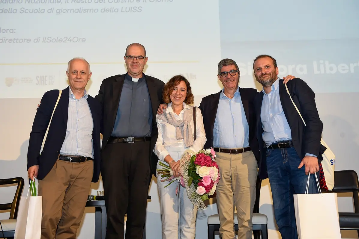 Luciano Fontana, Davide Milani, Agnese Pini, Gianni Riotta, Daniele Bellasio , Stefano Micozzi