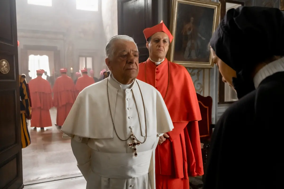 Giancarlo Giannini e Fausto Russo Alesi in Francesca Cabrini