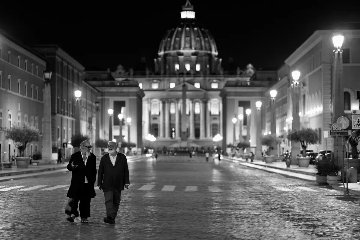 Roma, santa e dannata - Roberto D'Agostino e Marco Giusti - Foto Benedetta Pistolini