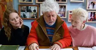 Pedro Almodovar tra Julianne Moore e Tilda Swinton