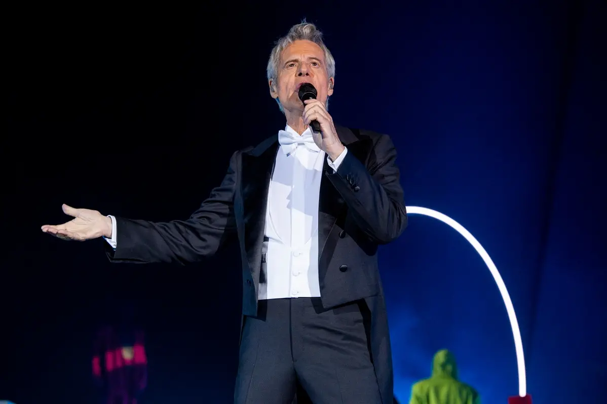 Claudio Baglioni in Tutti su! Buon compleanno Claudio (ph. Roberto Panucci)