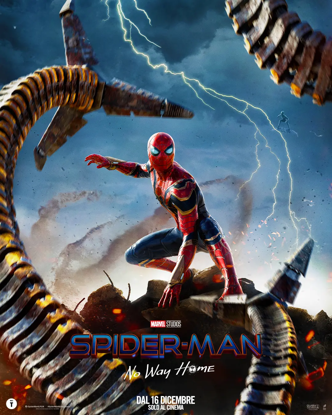 Samuel L. Jackson e la benda sull'occhio sbagliato nel poster di  Spider-Man: «Cadranno delle teste» 