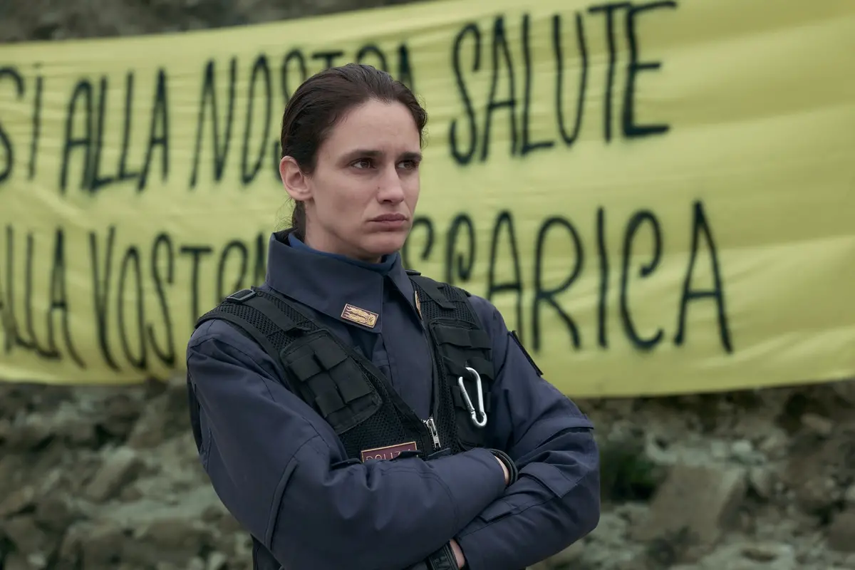 Valentina Bellè in ACAB - La serie - Courtesy of Netflix